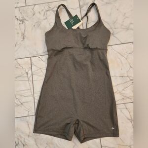 NWT Halara Athletic Romper With Built In Bra